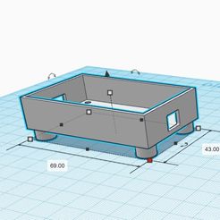 Placa-Control-Voltajes_f0.jpg STL file Efficient solution for your electronic projects: Support LM2596 DC-DC Voltage Regulator・Template to download and 3D print
