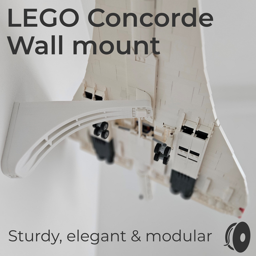 Wall-mounted-lego-concorde-simple-3d-print-elegant-detailed-and-modular-to-screw-to-wall.png Soporte de pared modular LEGO Concorde