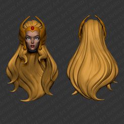 21.jpg Customizable head for She-Ra figure