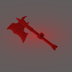 Cornate-Axe-v1-render.png Weapons of the Red God