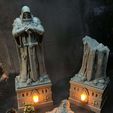 b02cd2c2-602c-4ddd-a91a-0eca1b92750a.jpg Grimdark Skull Knight Statues with LEDS