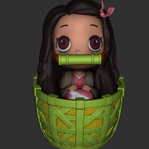 Nezuko 3D model