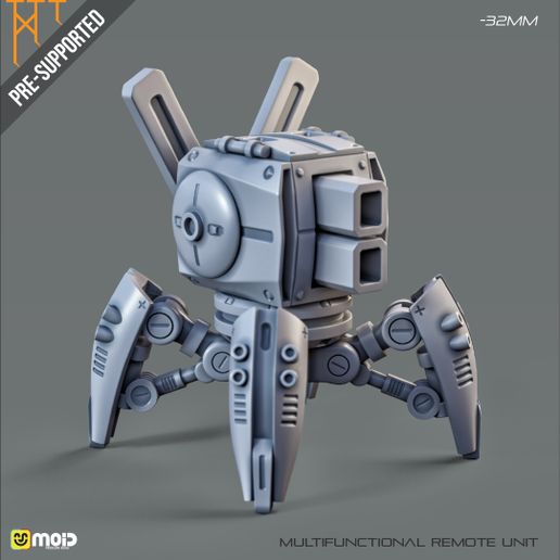 RY -32MM Stele) Mech Sci-Fi Assault Droid multifunctional remote unit