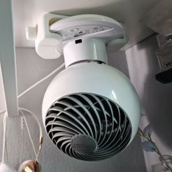 1.jpg Fichier STL gratuit Support de surplomb pour ventilateur WOOZOO SC15・Objet pour impression 3D à télécharger