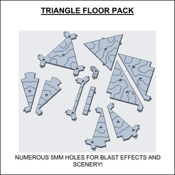 TFP-Parts.png TRANSFORMERS DISPLAY SYSTEM TRIANGLE FLOOR PACK