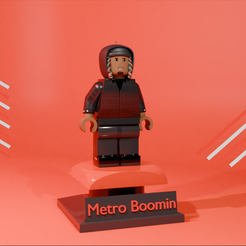 metro-boomin.png Metro Boomin type, 4cm, heigh, rap, hip, hop