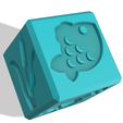 Cube-pond-fish.png 🦆Stamper Cube with Pond or Dam Elements - for Sensory Play