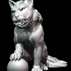 Render-5.png Fu dog / Imperial guardian lion