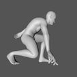 7.jpg Decorative Man Sculpture Low-poly 3D model