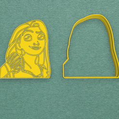 1.png cookie cutter Tangled