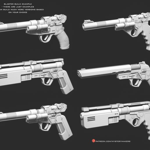 Jedi survivor blaster set