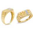 4.jpg Gents Diamond  Nugget Ring 24