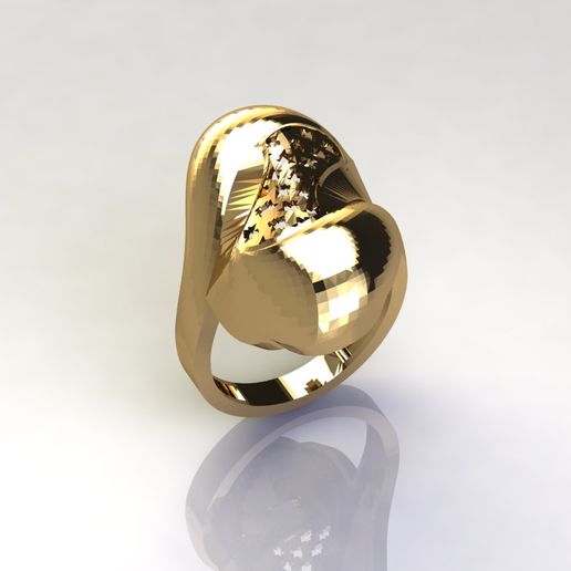 Women Plain Ring Group FTS READY STL 3D print model 3D model