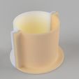 round-50mm-render.jpg SET of Circular Mold Housings for silicone and resin, and candles - Different Diameters and Heights