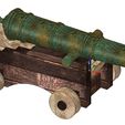 pusk23-14.jpg model of an old naval gun for 3D print and cnc