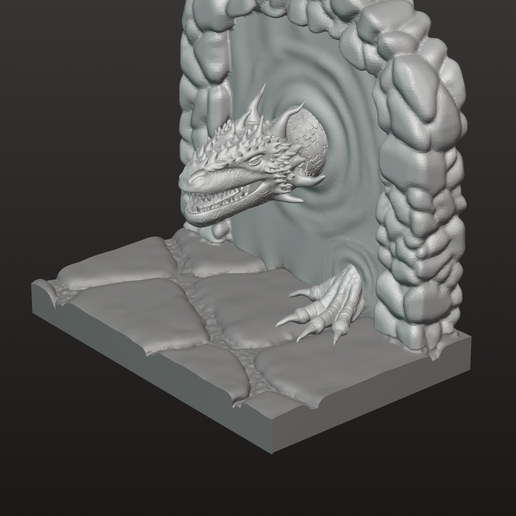 🐉 Dimensional Dragon・Free STL File for 3D printing・Cults
