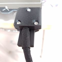 5.jpg Prusa MK3 Heatbed Cable cover redesign