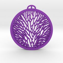 op2.jpg Archivo STL Organic Pendant・Modelo imprimible en 3D para descargar