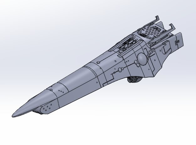 Download STL file Imperial Barbarossa (1:3000) in the LoGH • Object to ...