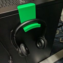 1e7e49c9bf3210ab1ae29a155ebd5e00_display_large.jpg Free STL file Headphone Hanger・3D printer design to download