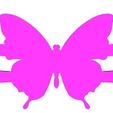 Protegeorejas mariposa magenta.jpg Butterfly Ear Protector