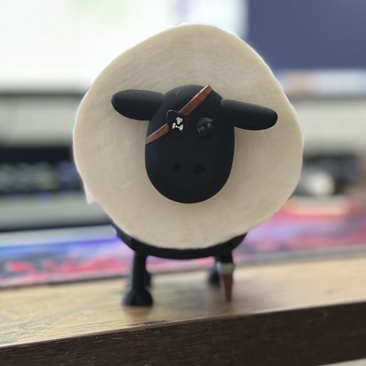 IMG_8865.jpeg SCHAF Higth PolyAdorable Sheep Toilet Paper Holders - 3D Print Your Own! 🐑🧻