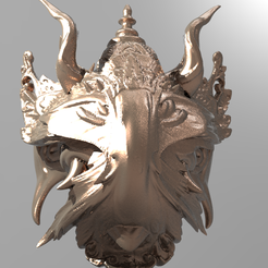untitled.623.png Fichier OBJ Masque baroque War God 7・Modèle à télécharger et à imprimer en 3D, aramar