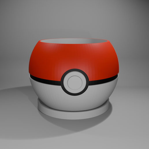 Pokeball Plant Pot & Tray