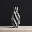 Spiral_vase_stl_file_slimprint_1.jpg Spiral Vase, Vase mode & Shelled STL | Slimprint