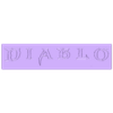 Diablo_text_A3.stl Stencils - Diablo