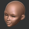 7.png 11 BJD Doll Head Sculpt - Realistic Child Face 3D Model for Resin Casting or Custom Dolls