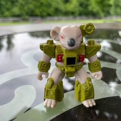 koala.jpg Free STL file Killer Koala Battle Beasts Series 3 #55・3D print design to download