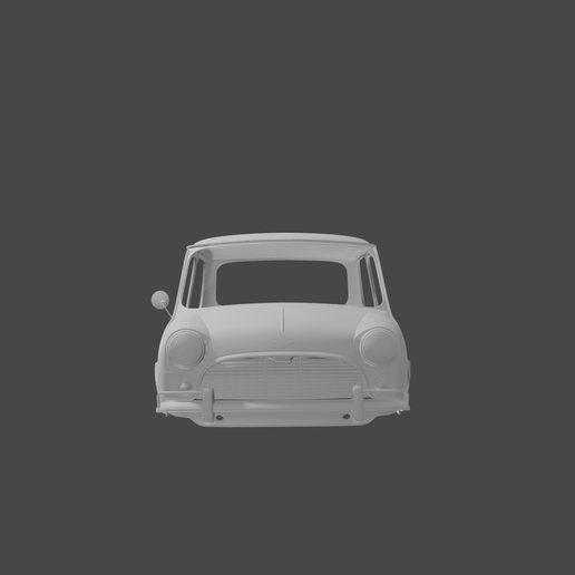 🐚 1965 Mini Cooper S RC Body Shell (1:10 Scale)・ STL File for 3D ...