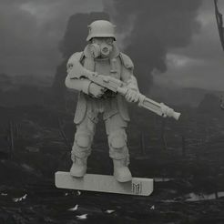 6c53af72-cf4e-4bc1-a428-50e0e17239af.jpg Guardia Traidora - Mini Soldado Espacial - Sombra Marrón 28mm
