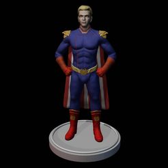 thumbnail.jpg Free STL file Homelander・3D printer model to download