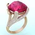 Nhan-nu-da-mau-N4339-02.jpg Gemstone ring - Oval stone ring - Diamond ring - N4339