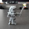 The cutest chibi battle nun