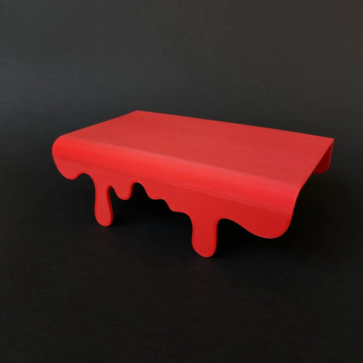 Dripping wall shelf 3D model