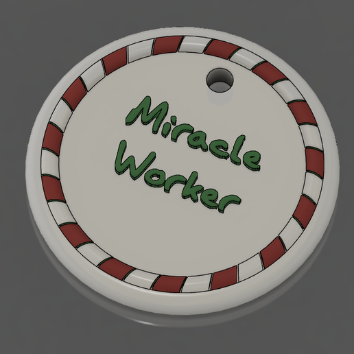 Free 3D file Miracle Worker Ornament 🎄 ・Model to download and 3D print ...