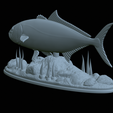 Greater-Amberjack-statue-1-43.png fish greater amberjack / Seriola dumerili statue underwater detailed texture for 3d printing