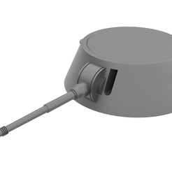 1.png Datei STL MG-Geschützturm・Modell für 3D-Druck zum herunterladen