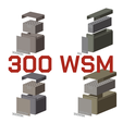 B_39_300wsm_combined.png BBOX Ammo box 300 WSM ammunition storage 10/20/25/50 rounds ammo crate 300wsm