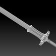Preview08.jpg Atlantean Sword - Real Size - Conan The Barbarian 3D print model
