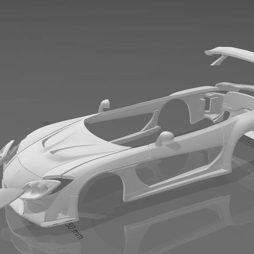 🚗 RX7 Veilside 1/24・ STL File for 3D printing・Cults
