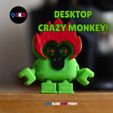 2.jpg FLEXI 3D Desktop fidget crazy monkey (Imprimir no local)
