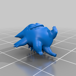gengar_decimated.png Descargar archivo 3D gratis Gengar con base・Modelo para la impresora 3D