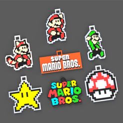 Llaveros_de_Mario_Bros_2024-Mar-22_02-42-59AM-000_CustomizedView5096386094_png.jpg Mario Bros keychains / Pack of 7 Mario Bros keychains PIXEL ART style