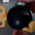 painted3.png Easy to Print Bob-omb!