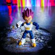 vegeta_ultra_ego_ez3dtoys_final_image_03.jpg Archivo STL Vegeta Ultra Ego, Articulate Action Toy - NO support needed・Modelo de impresora 3D para descargar