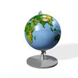 0_00001.jpg Globe 3D MODEL - WORLD MAP PLANET EARTH SCHOOL DESK TABLE STUDENT STUDENT ARCHAEOLOGIST HOME WORK INDICATOR